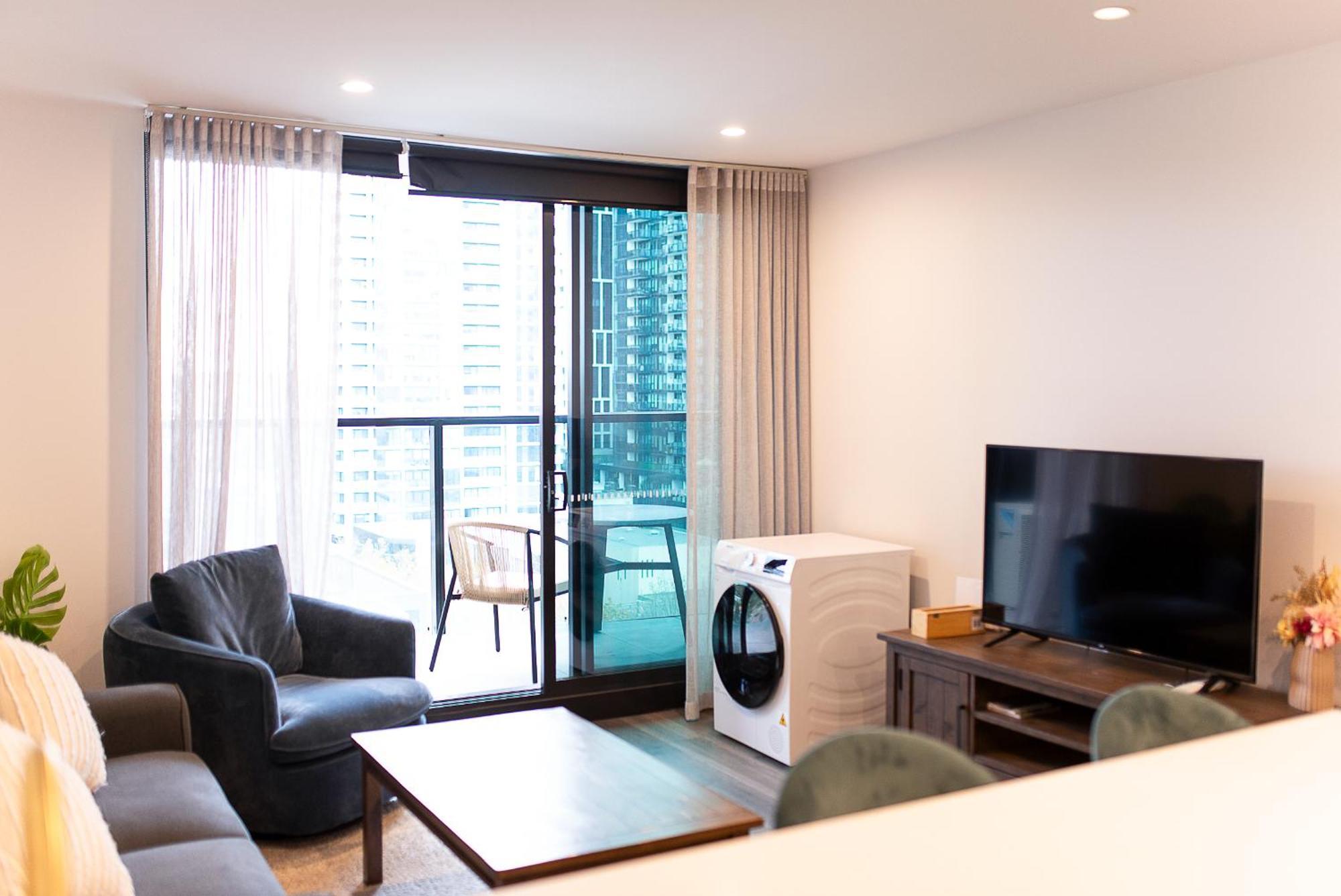 Apartment Next To Public Station, Boxhill Central, 2 Bedrooms, Free Parking And Wifi Box Hill Luaran gambar